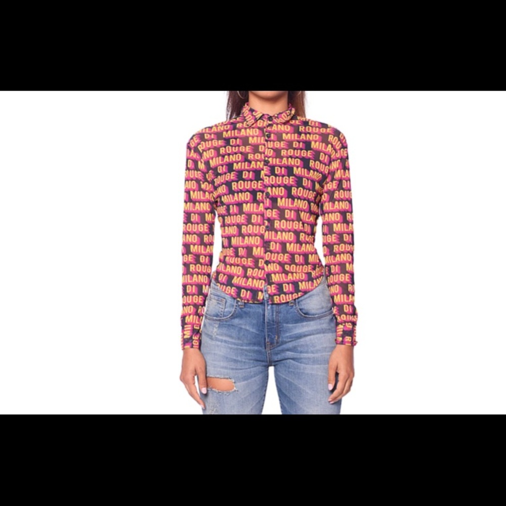 Milano Di Rouge Women’s mesh shirt